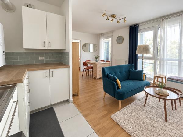 Appartement F2 42m² clef en main copro 2021 avec parking à Drancy (93700)