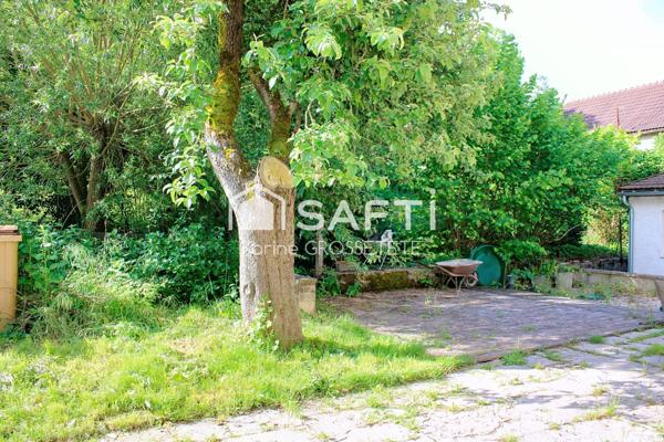 Charmante maison ancienne de 111 m² avec terrain arboré sans vis-à-vis