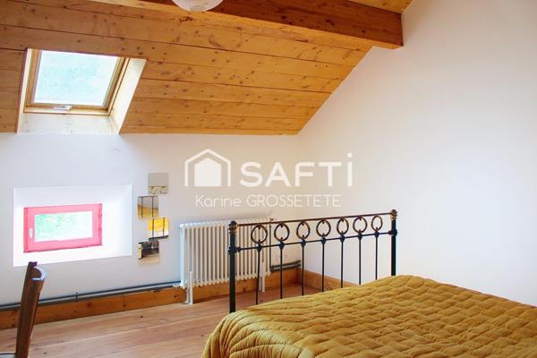 Charmante maison ancienne de 111 m² avec terrain arboré sans vis-à-vis