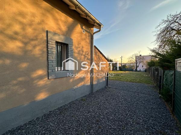 MAISON DE 74M² ENTIÈREMENT RÉNOVÉE AVEC JARDIN ET TERRASSE