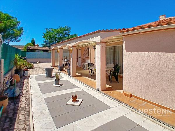 Maison à vendre à Saint Genis des Fontaines - 3 pièces, 2 chambres sur un terrain de 460m²