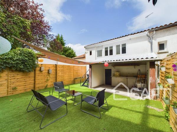 ÉCHOPPE RÉNOVÉE – 3 CHAMBRES – BORDEAUX BACALAN