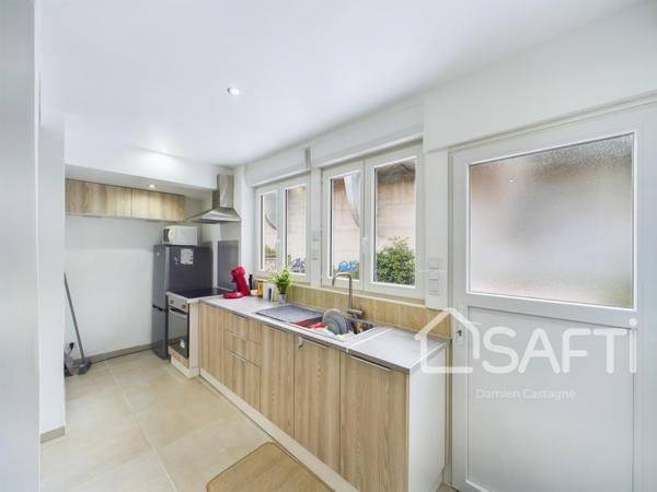 ÉCHOPPE RÉNOVÉE – 3 CHAMBRES – BORDEAUX BACALAN