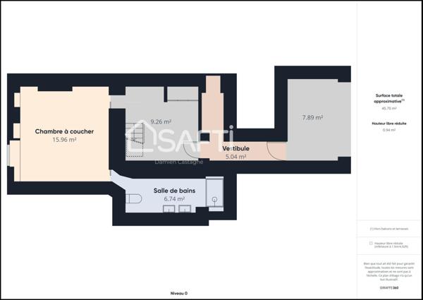 ÉCHOPPE RÉNOVÉE – 3 CHAMBRES – BORDEAUX BACALAN