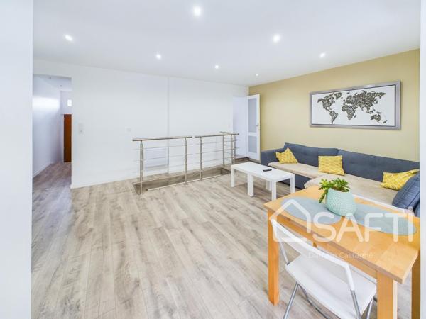 ÉCHOPPE RÉNOVÉE – 3 CHAMBRES – BORDEAUX BACALAN