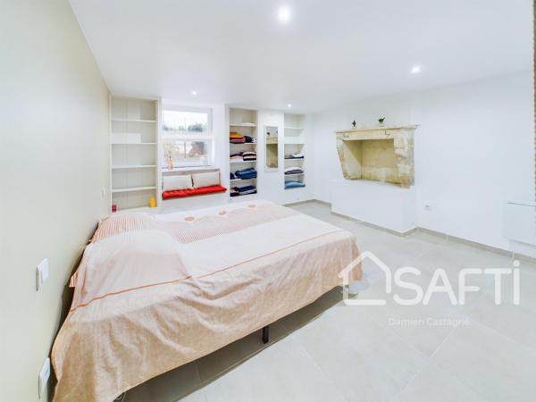 ÉCHOPPE RÉNOVÉE – 3 CHAMBRES – BORDEAUX BACALAN