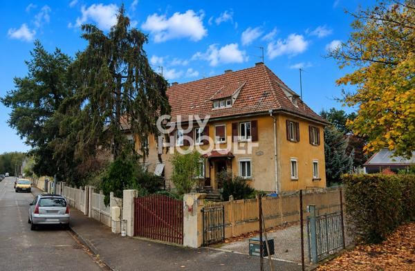 Appartement 3 pièces avec jardin, garage et dépendances à Sélestat