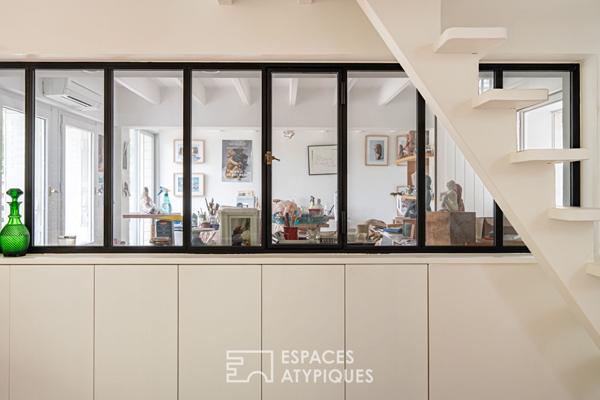 Maison d’architecte au style californien sur les bords de Seine