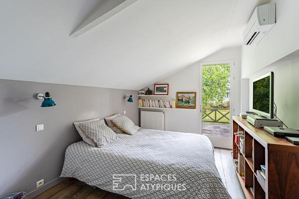 Maison d’architecte au style californien sur les bords de Seine