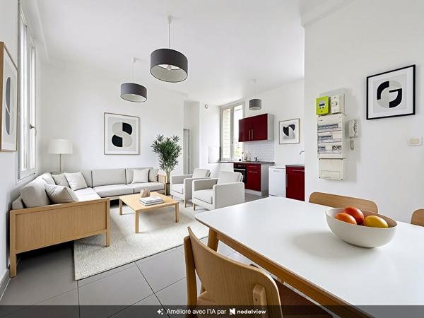 A vendre F3 de 44m2 avec 2 emplacements de parking à Le Petit Quevilly - LE PETIT QUEVILLY