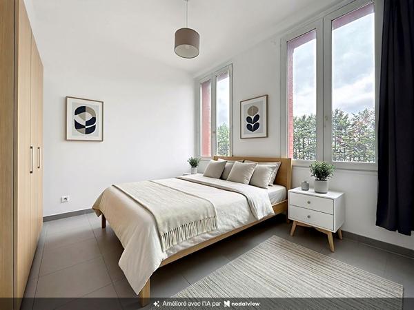 A vendre F3 de 44m2 avec 2 emplacements de parking à Le Petit Quevilly - LE PETIT QUEVILLY