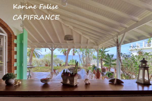 SAINTE LUCE (972) - Villa créole T5 avec vue mer et accès direct plage