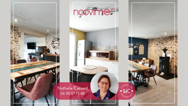 Maison en pierres 96 m2 3 chambres sur 350 m2 à Nort-sur-Er