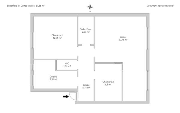 Appartement Paris 18e - VILLAGE RAMEY / MULLER