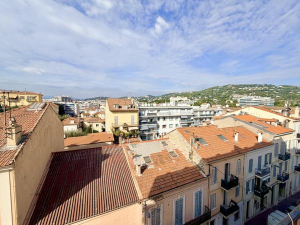CANNES St Nicolas 2P 28M2 traversant