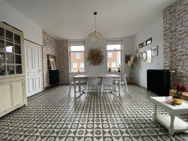 Cattenières (59217) Maison Bourgeoise 182 m² - 3 Chambres + grand grenier aménageable et Grange 220m²