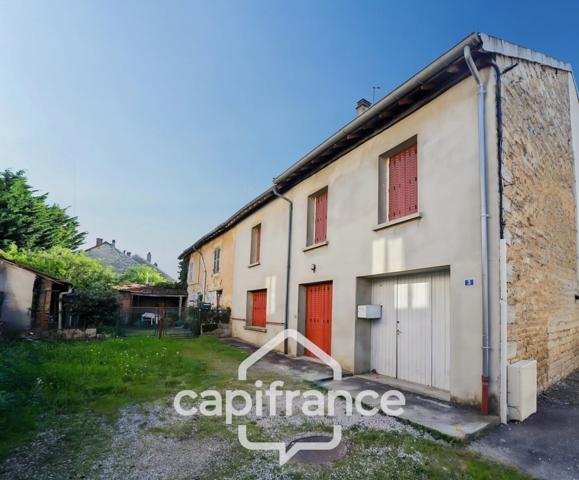 Maison mitoyenne de village, 3 chambres, à Beaufort-Orbagna (39190) – idéal investissement locatif ou premier achat
