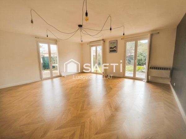 Maison 5 pièces avec grand jardin et en très bon état
