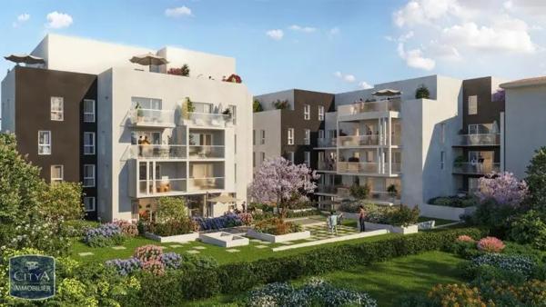 Appartement à louer 2 pièces 46.17m² Décines-Charpieu (69150)