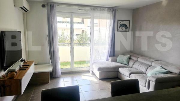 À VENDRE – Bel appartement T3 avec terrasse – Résidence sécurisée avec 1 place de parking – La Fourr