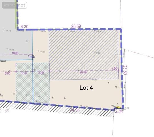 Terrain à Batir à vendre à Questembert dans le Morbihan (56230), ref : 56084-308