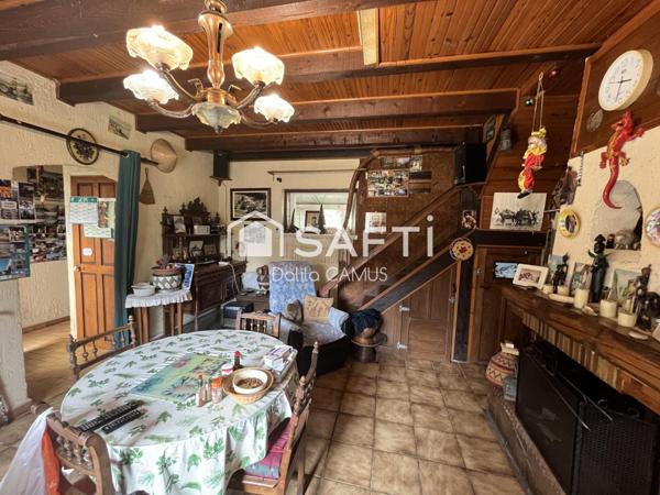 Viager occupé, maison de campagne et grand terrain