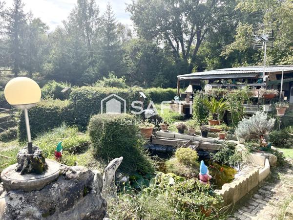 Viager occupé, maison de campagne et grand terrain