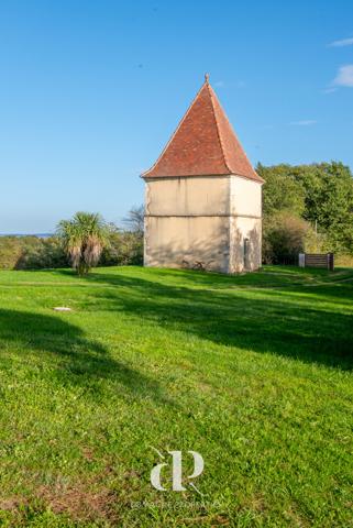 Mauvezin (32120) Un domaine intemporel en pierre blanche avec des vues panoramiques