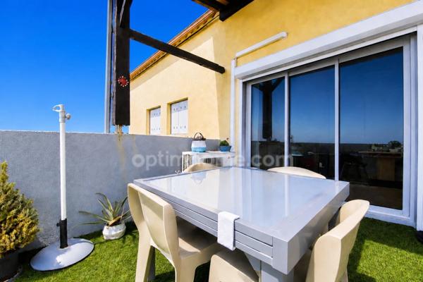Appartement en duplex 53m2 avec terrasse vue sur mer - CAP D'AGDE (34)