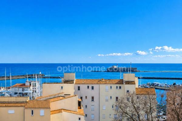 Appartement en duplex 53m2 avec terrasse vue sur mer - CAP D'AGDE (34)