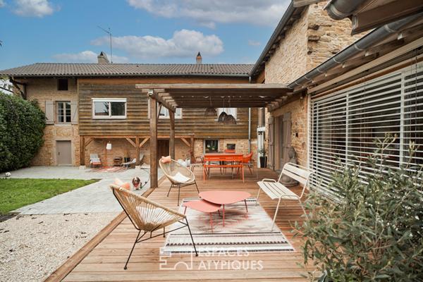 Maison de charme rénovée entre bois et pierre