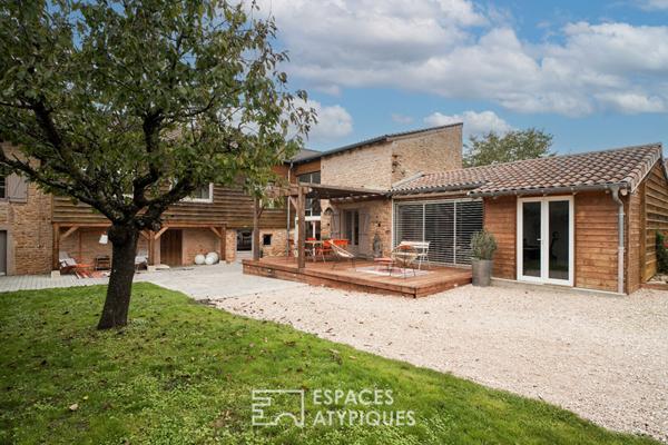 Maison de charme rénovée entre bois et pierre