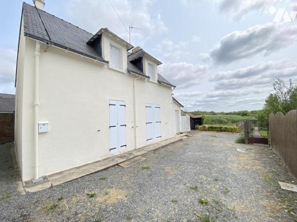 Maison avec sa levée privative