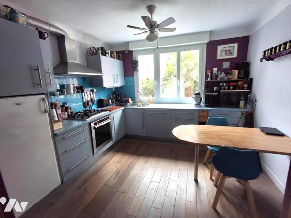 Saint-Herblain Bouvardière, maison de 103 m2 4 ch avec jardin et garage