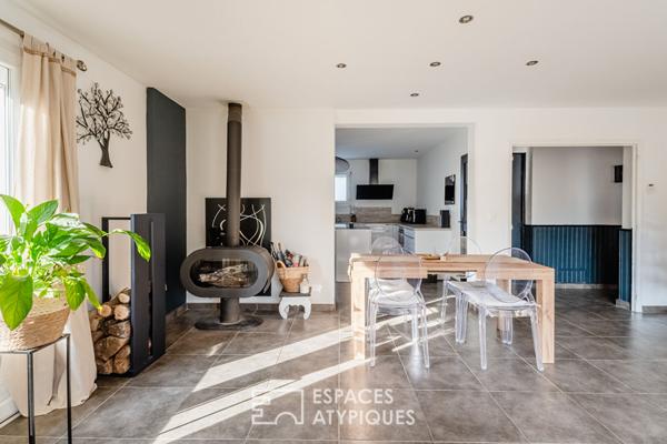 Maison bi-habitation avec piscine à Salles-d’Aude