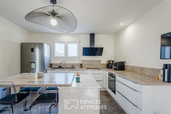 Maison bi-habitation avec piscine à Salles-d’Aude