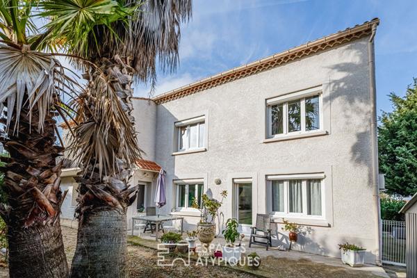 Maison bi-habitation avec piscine à Salles-d’Aude