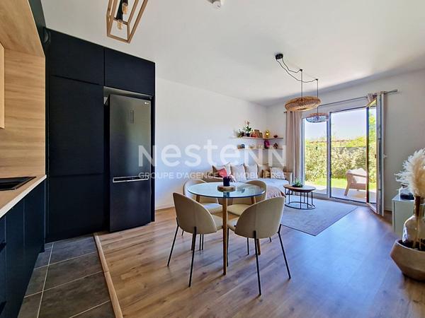 À vendre appartement 2 pièces en rez-de-jardin quartier de la Croix Bonnet à Bois d'Arcy