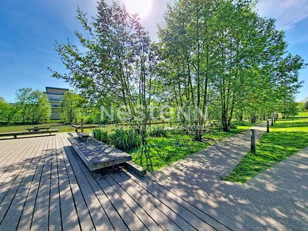 À vendre appartement 2 pièces en rez-de-jardin quartier de la Croix Bonnet à Bois d'Arcy