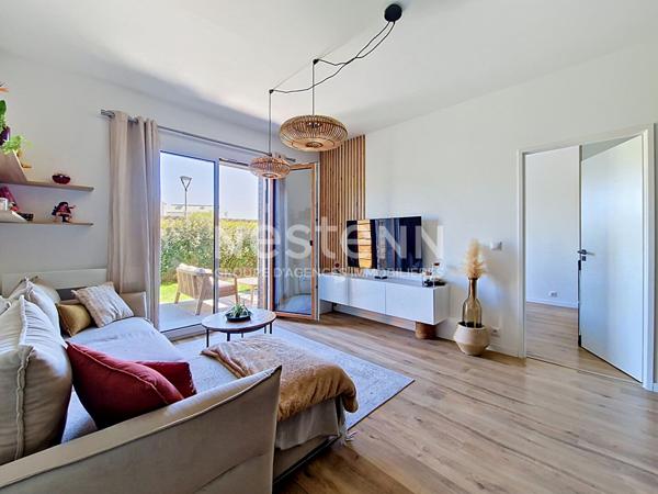 À vendre appartement 2 pièces en rez-de-jardin quartier de la Croix Bonnet à Bois d'Arcy