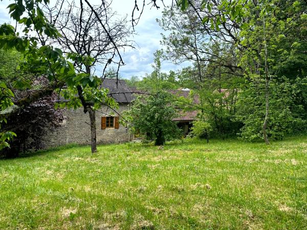 MAISON + GÎTE – 2 HABITATIONS RÉNOVÉES – 4000 m² DE TERRAIN – BORD DE RIVIÈRE – PROCHE TGV PARIS