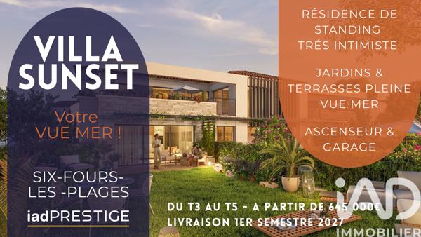 Appartement à vendre 4 pièces 96 m² Six-Fours-les-Plages