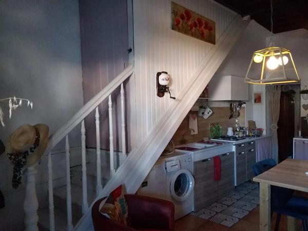 Maison de village à vendre 4 pièces proche de TARBES (65) avec parking et jardin.