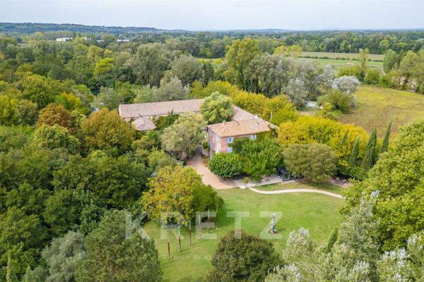 Un domaine d'exception au fil de la Sorgue