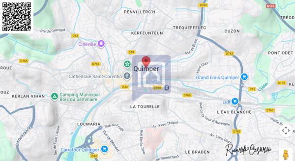 Quimper (29000) Appartement 3 pièces avec terrasse