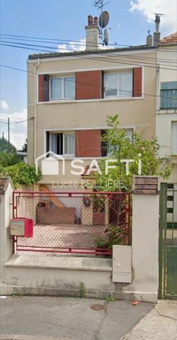 Les Pavillons-sous-Bois 93320 Maison de 150m2 divisée en 5 studios, terrain 233m2 Idéal investisseurs