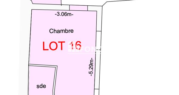 À vendre Studio 16.12 m² - Nîmes 30000