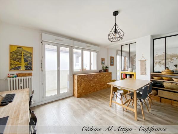 Appartement à vendre 4 pièces, balcon, parking, cave à La Rochelle, Centre-ville