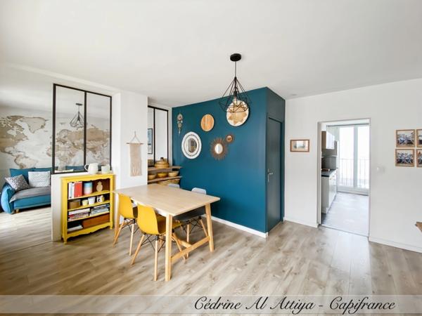 Appartement à vendre 4 pièces, balcon, parking, cave à La Rochelle, Centre-ville