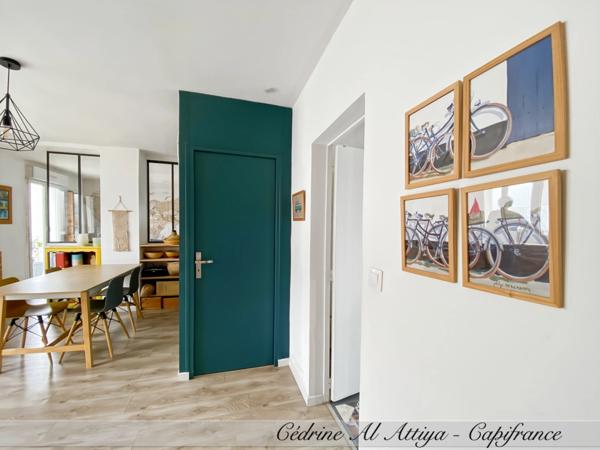 Appartement à vendre 4 pièces, balcon, parking, cave à La Rochelle, Centre-ville